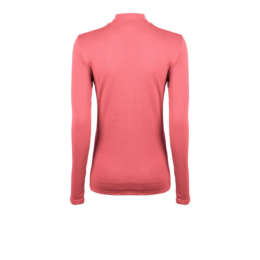Higher State L/S 1/4 Cerniera Thermal Grid per donna Top