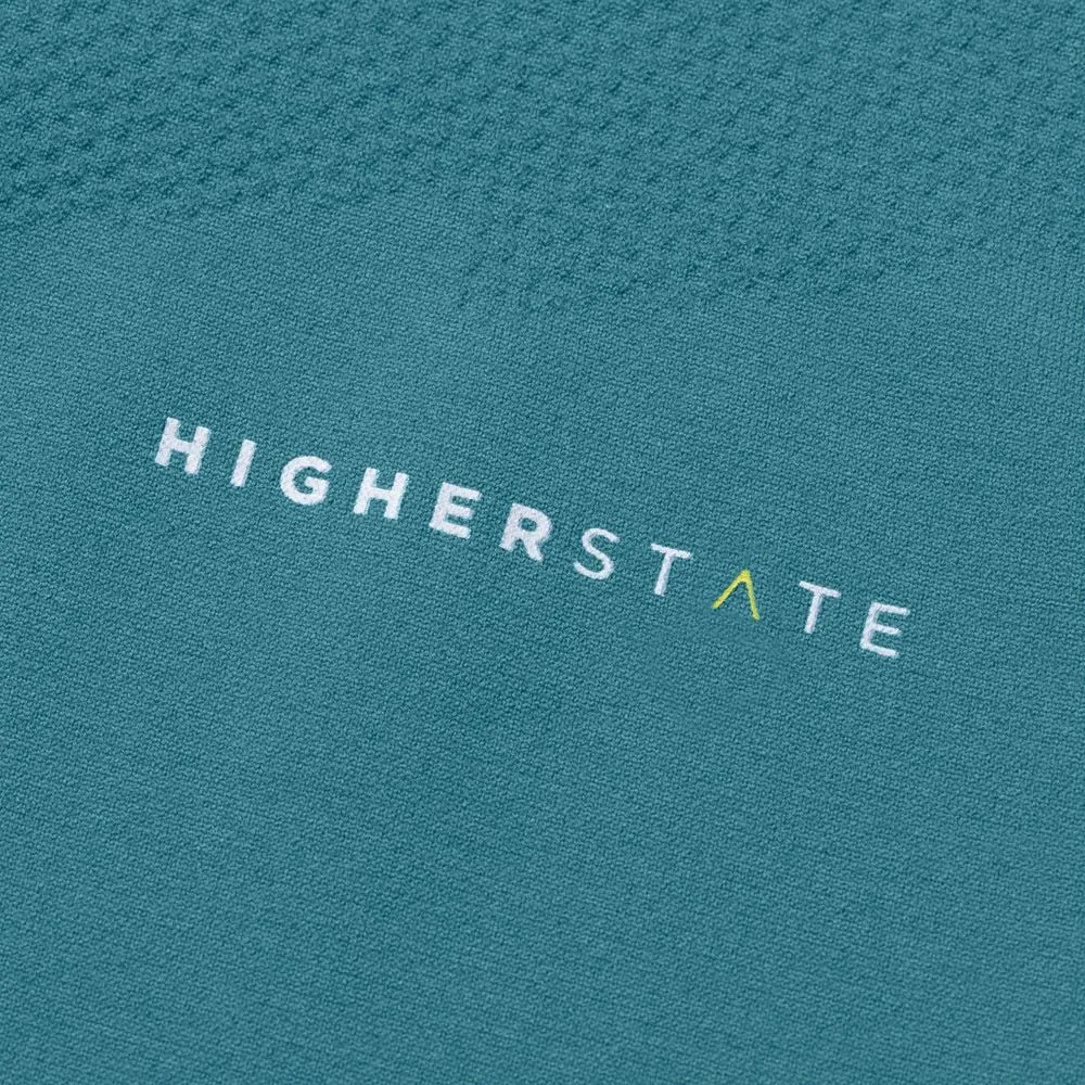 Higher State Seamfree Manica lunga Maglia con mezza cerniera