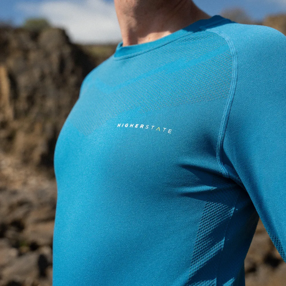 Higher State Seamfree Manica lunga Maglia da corsa