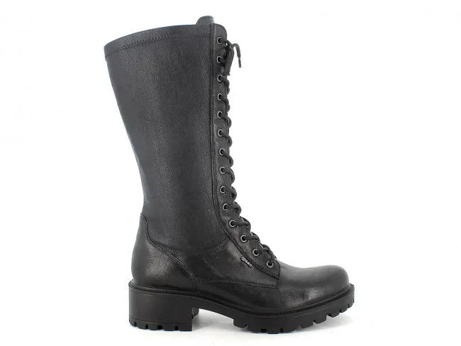 IGI&CO ANFIBI DONNA INVERNO 8167100  STIVALI CON TACCO NERO