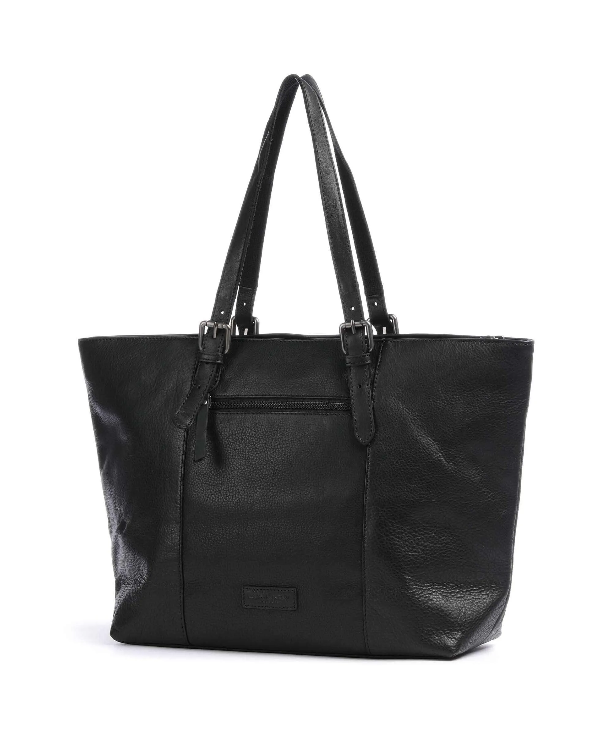  Jack Kinsky Montreal 25N Borsa shopper pelle granulata nero  