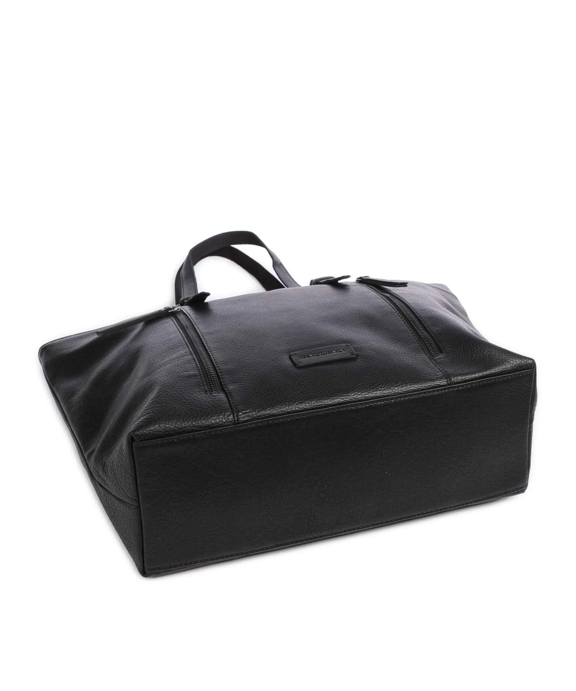  Jack Kinsky Montreal 25N Borsa shopper pelle granulata nero  