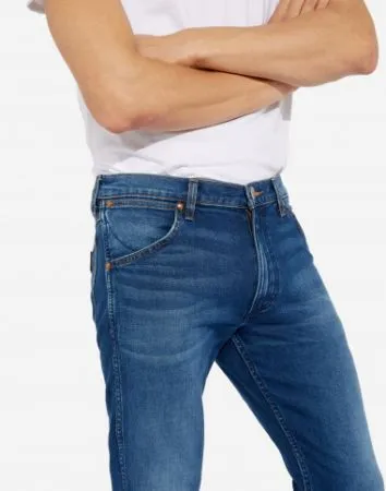 Jeans wrangler slim fit high-waisted denim stretch