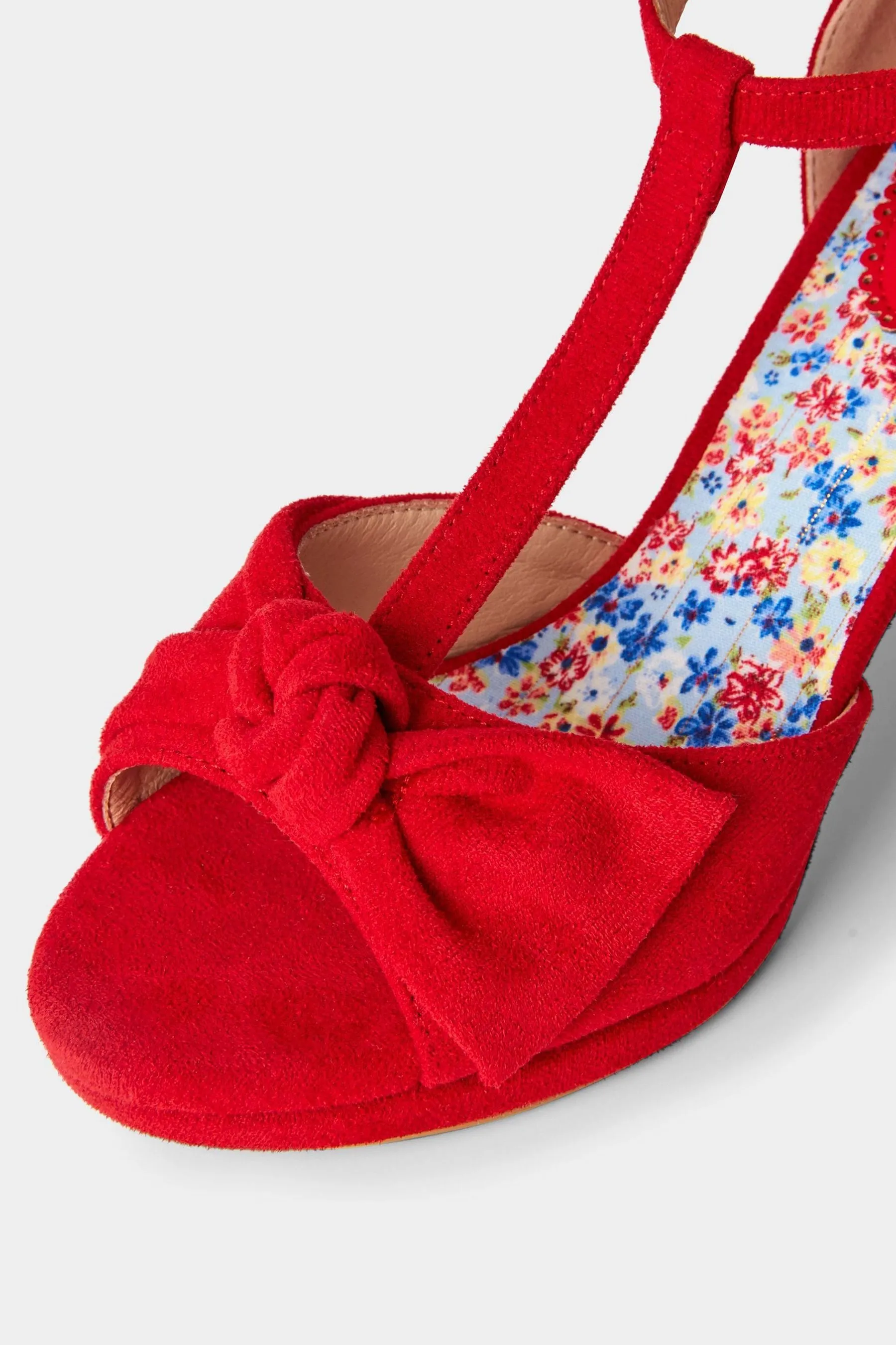 Joe Browns - Scarpe con tacco Fiocco punta aperta e cinturino a T