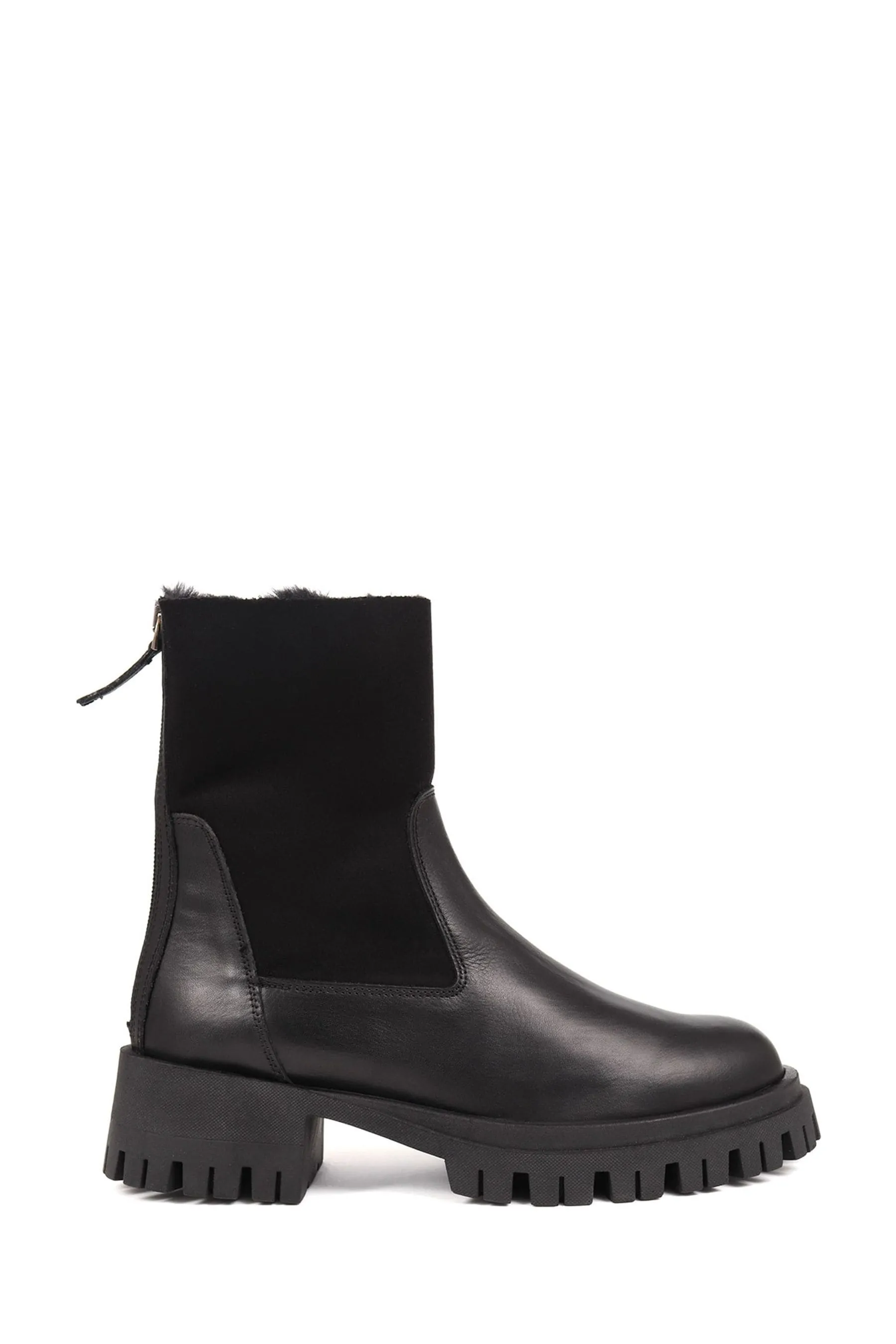 Jones Bootmaker - Leonarda - Nero alla caviglia con tacco - Stivali