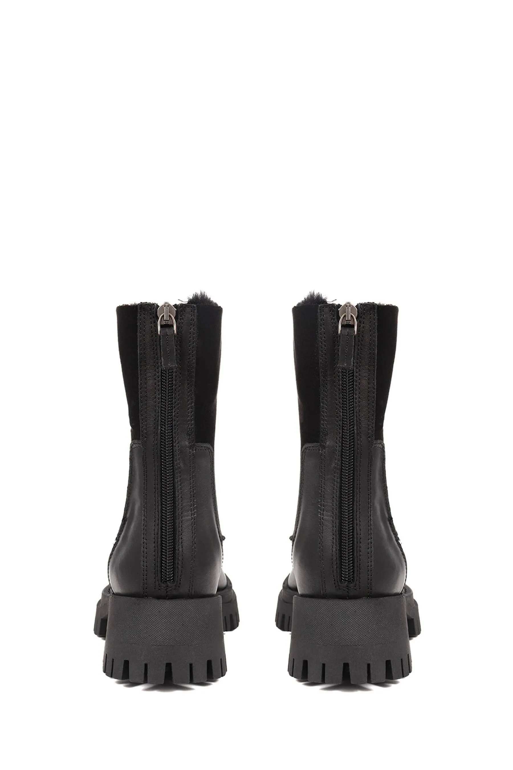 Jones Bootmaker - Leonarda - Nero alla caviglia con tacco - Stivali