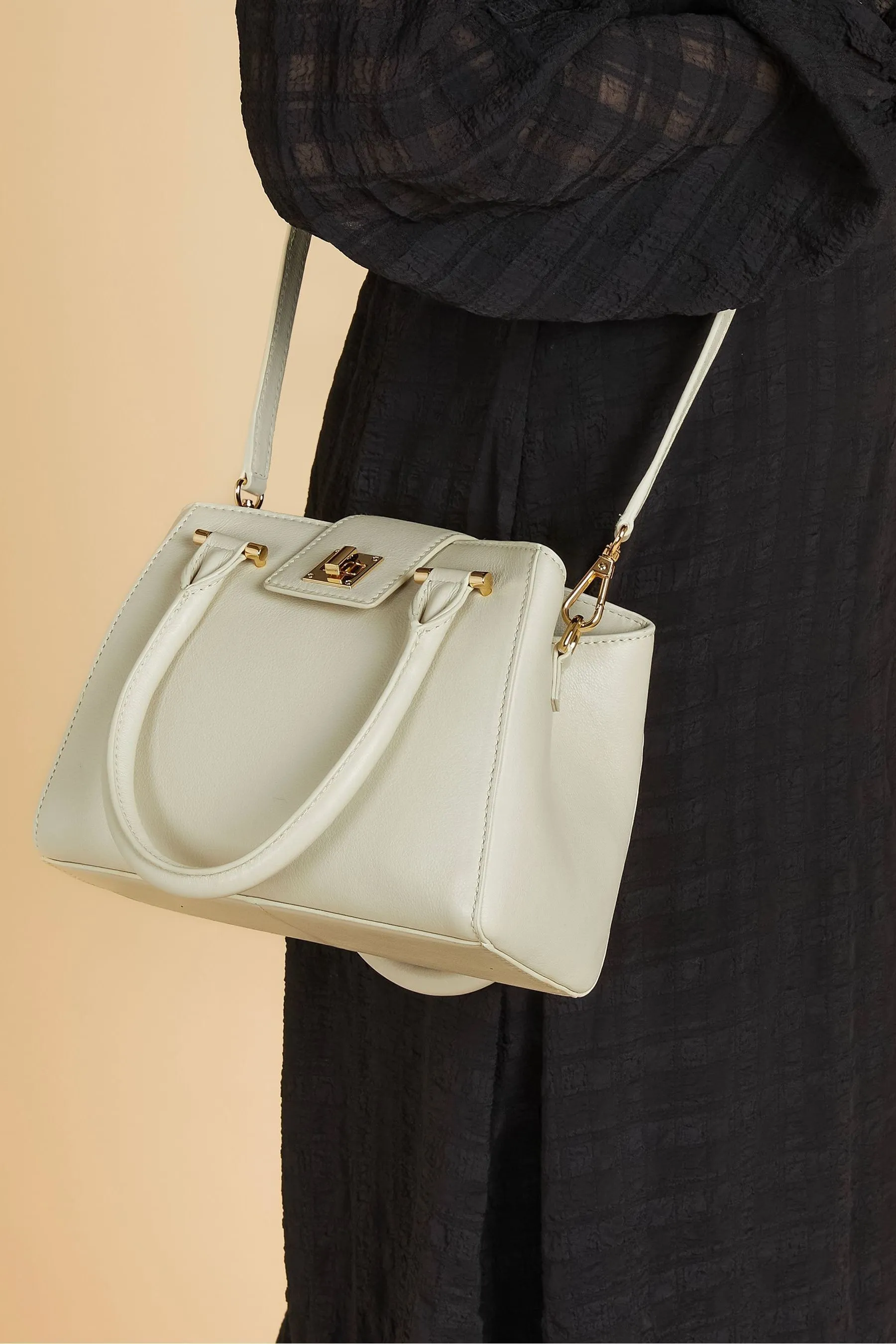 Jones Bootmaker - Whimsy - Borsa tote in pelle con manici sulla parte superiore    