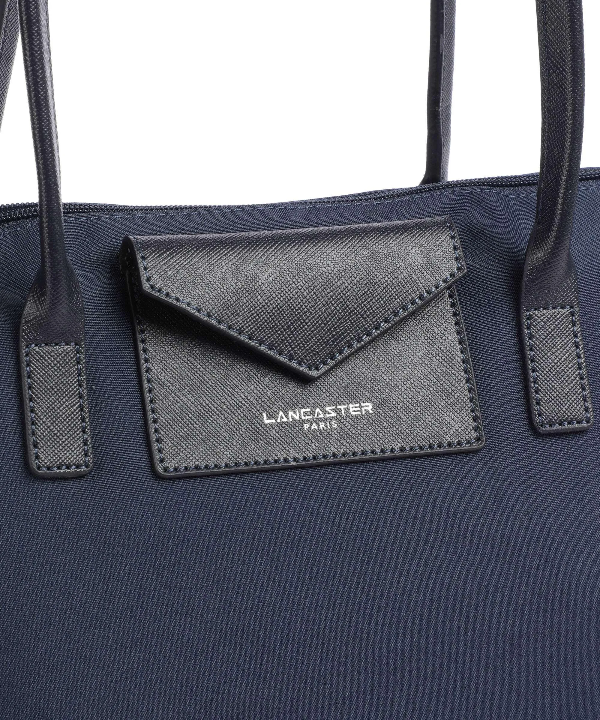  Lancaster Smart KBA Borsa shopper nylon blu scuro  