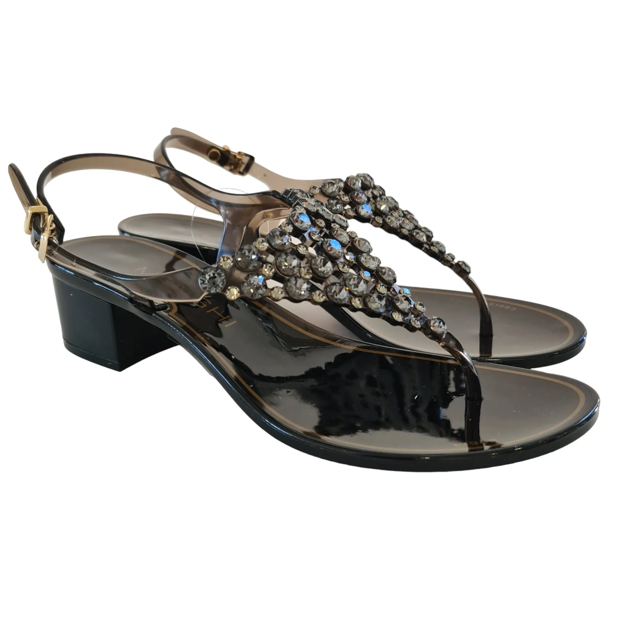 Menghi sandalo Donna infradito Black Rif.89