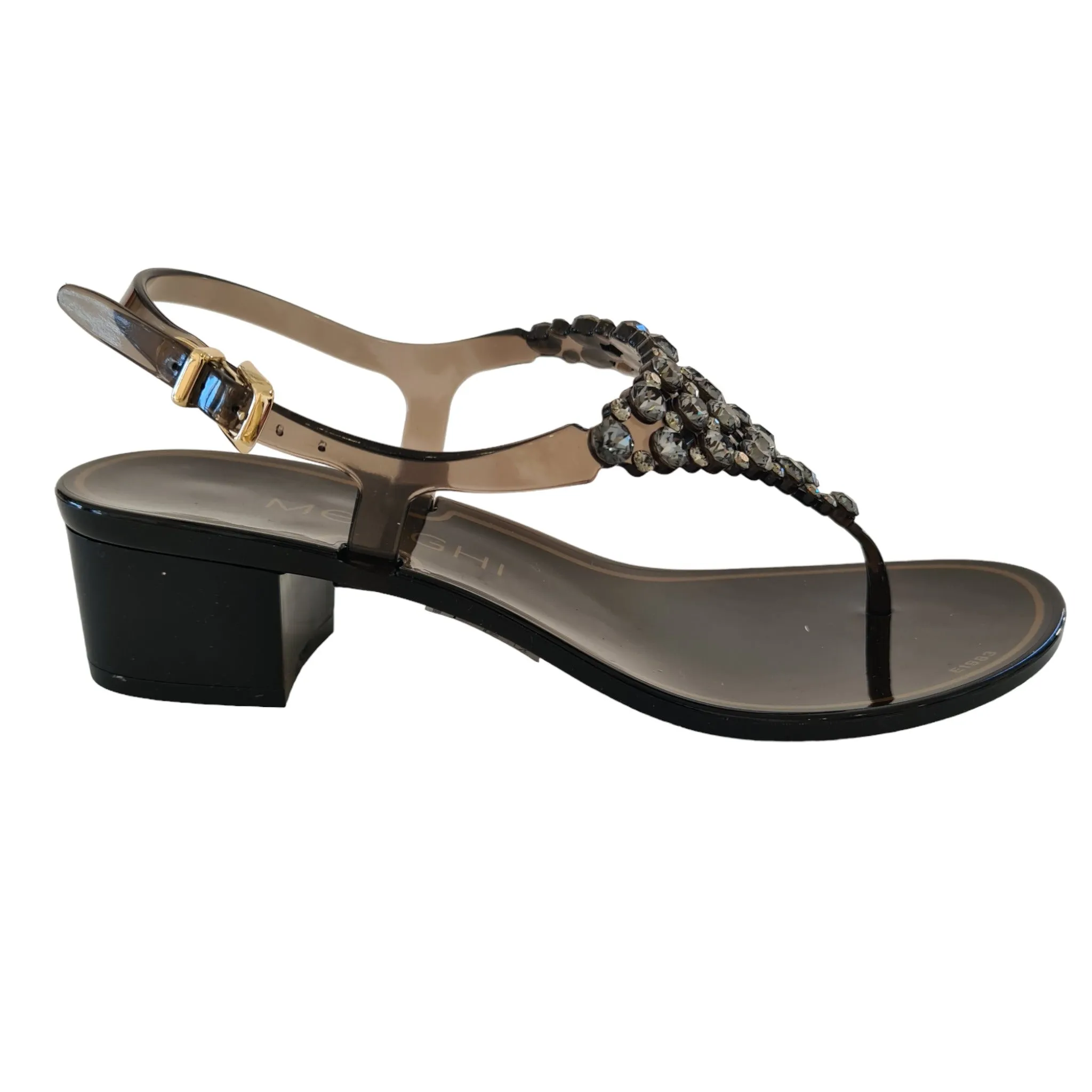 Menghi sandalo Donna infradito Black Rif.89