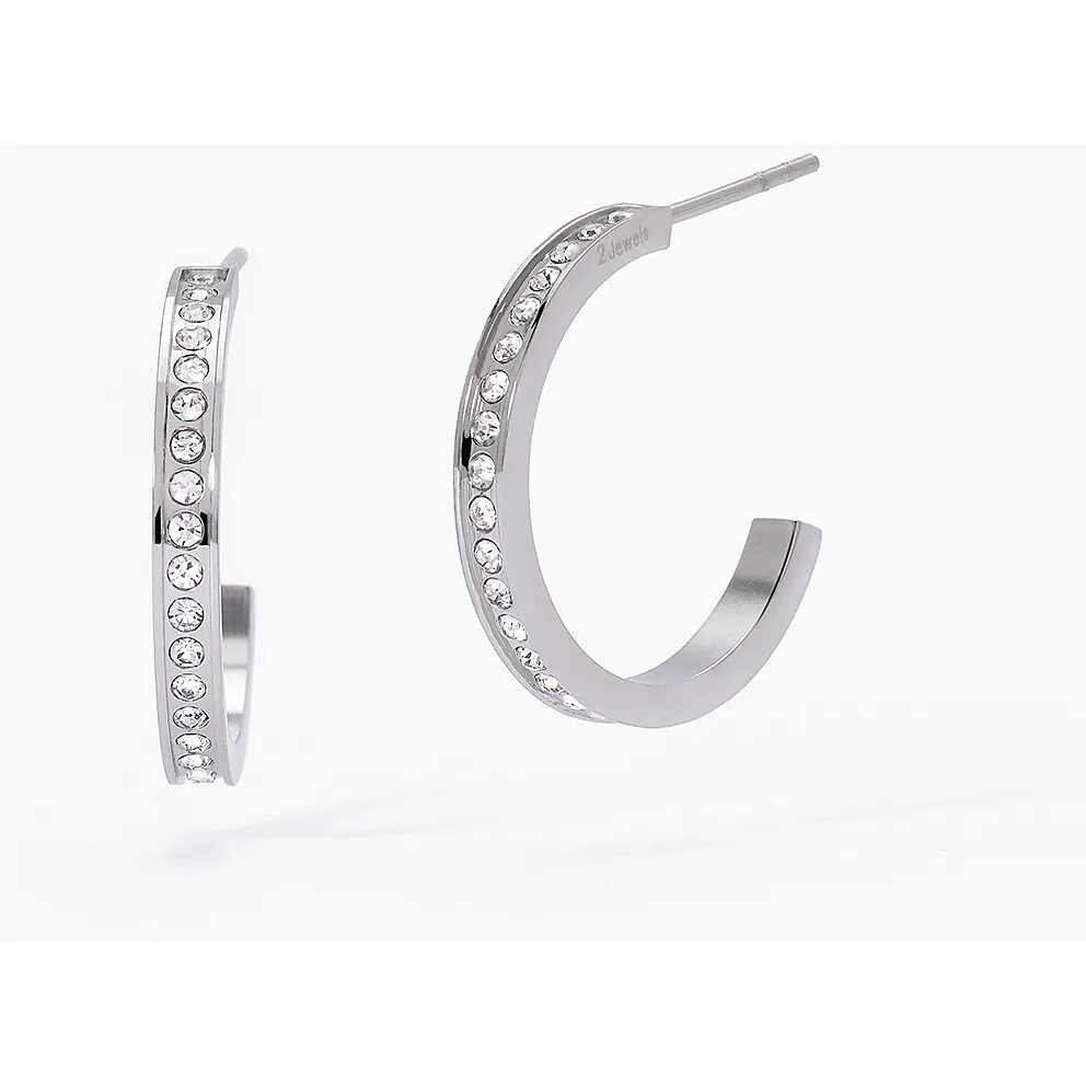 orecchini a cerchio donna 2Jewels
