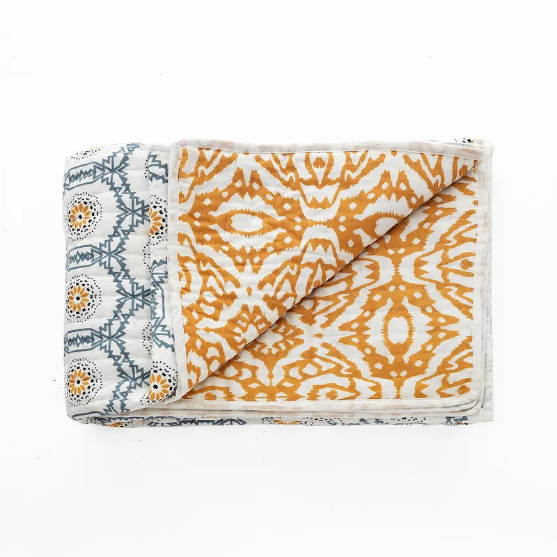 OresteLuchetta Plaid cotone DOUBLE SUN