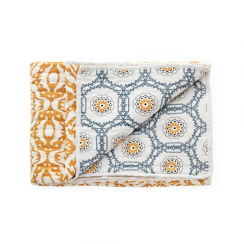 OresteLuchetta Plaid cotone DOUBLE SUN