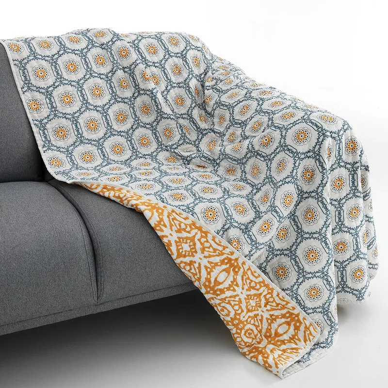 OresteLuchetta Plaid cotone DOUBLE SUN