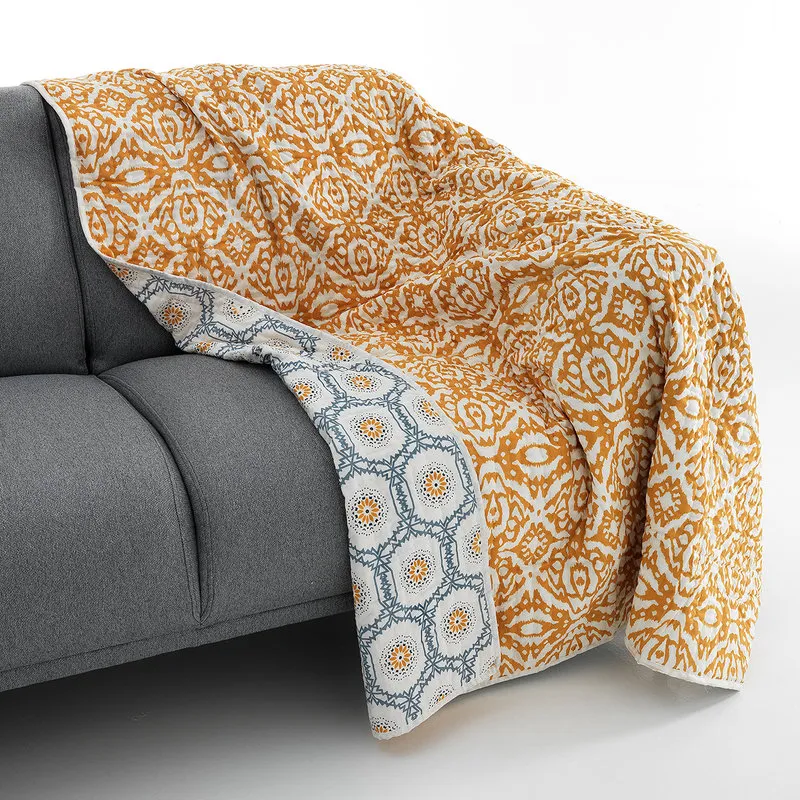 OresteLuchetta Plaid cotone DOUBLE SUN
