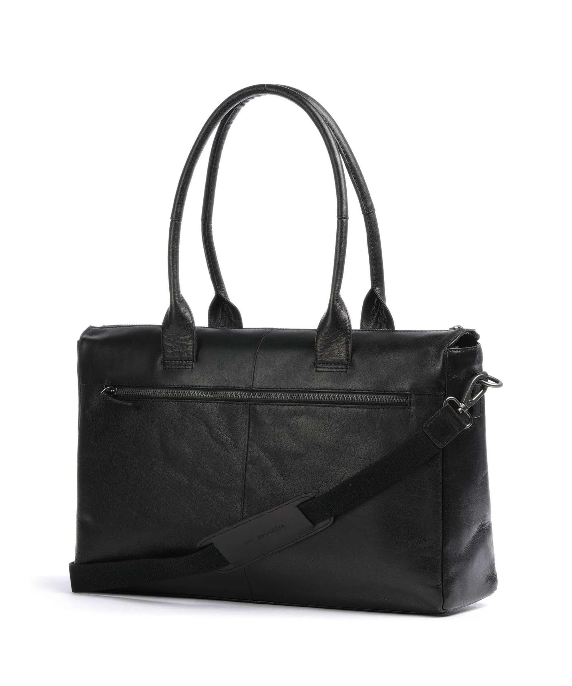  Plevier Rock Copal Borsa shopper 15″ pelle di bufalo nero  