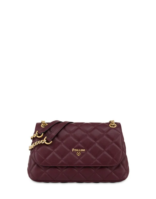 Pollini borsa donna bordeaux Rif844