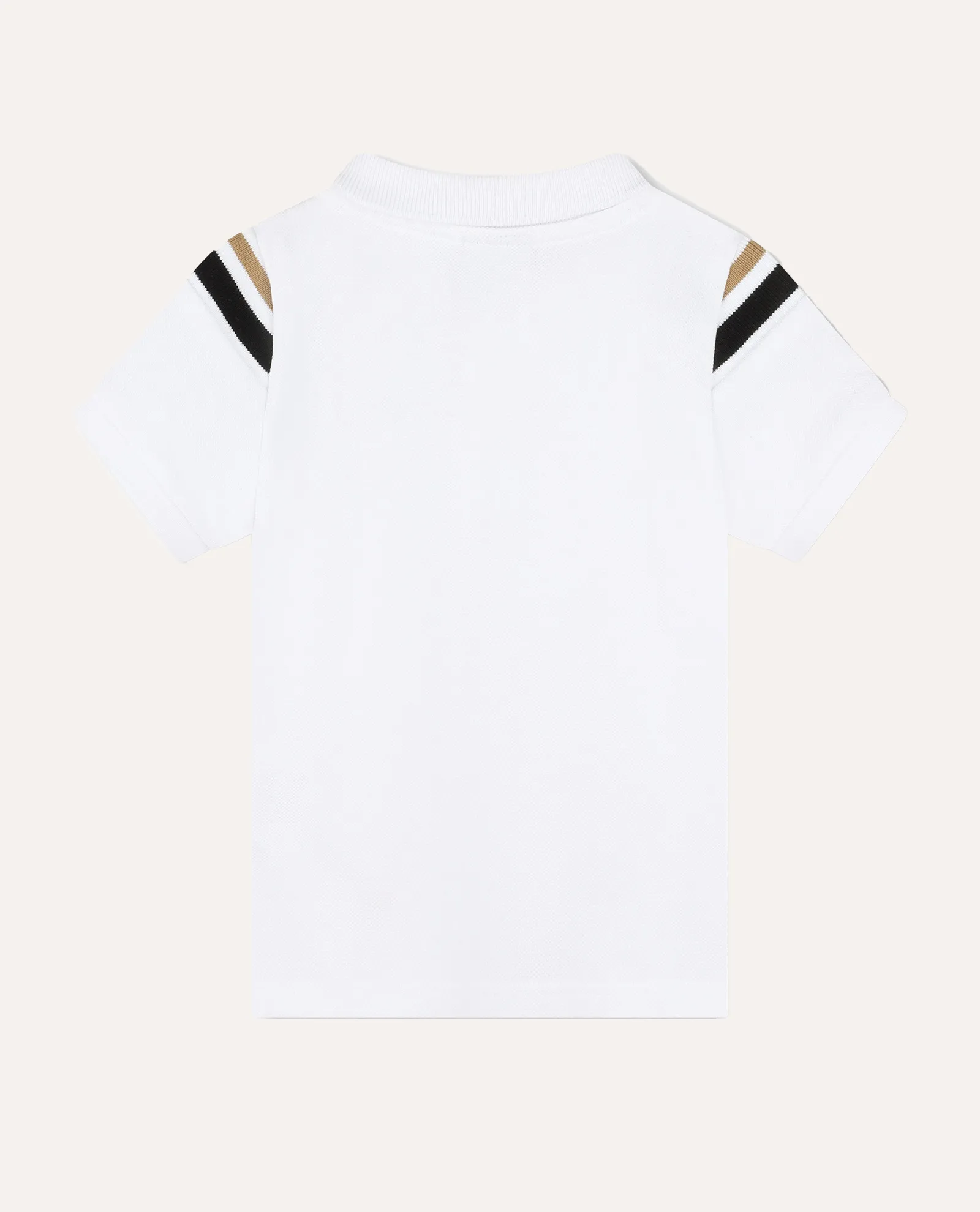 Polo Boss per bambini in cotone con logo