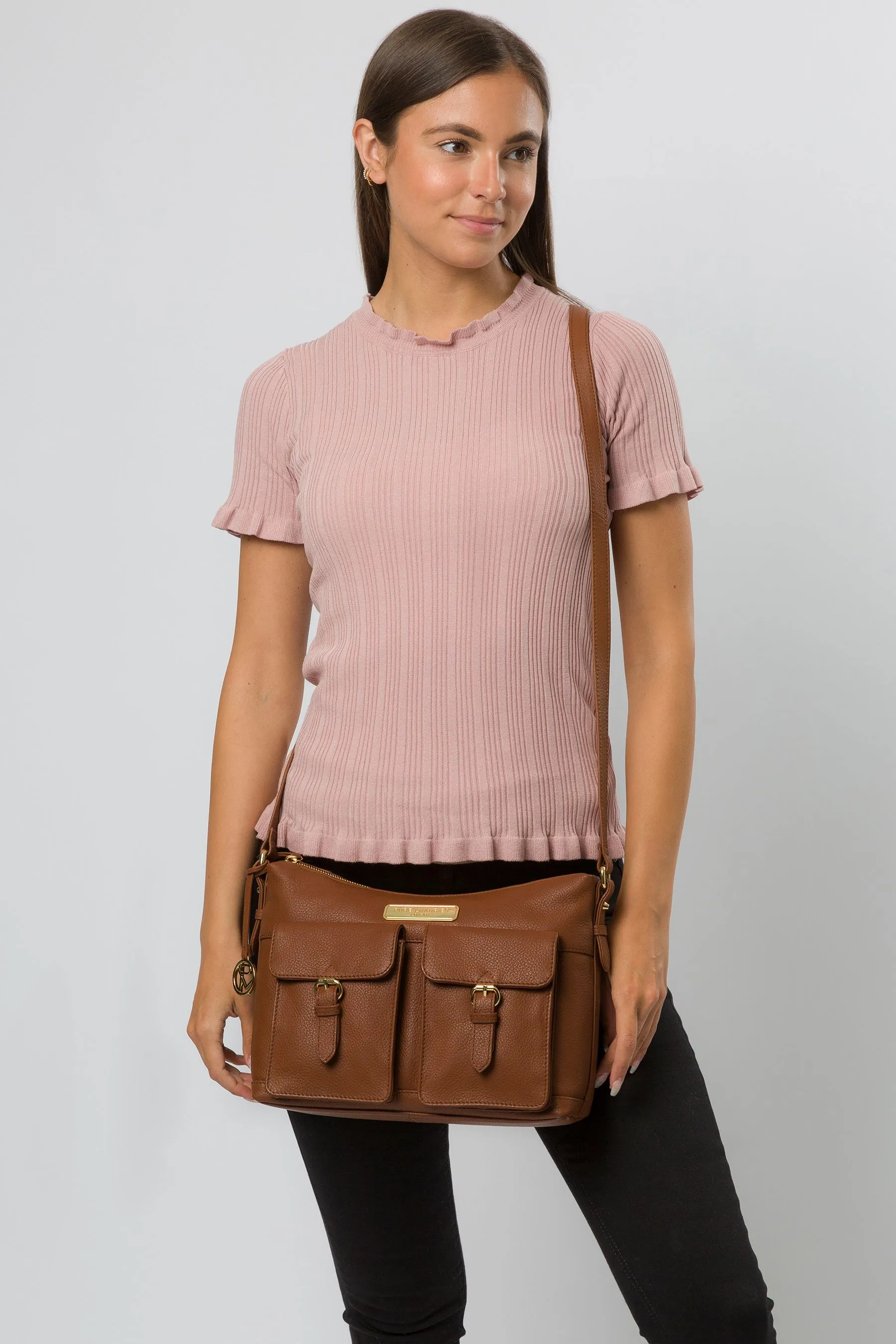 Pure Luxuries London - Jenna - Borsa da spalla in pelle