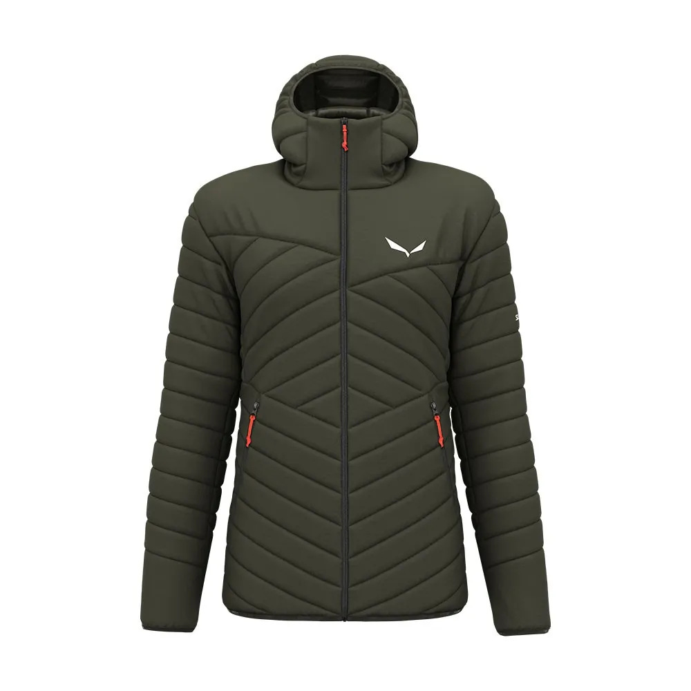 Salewa Giacca Alpinismo Piuma Brenta Rds Dark Verde Uomo