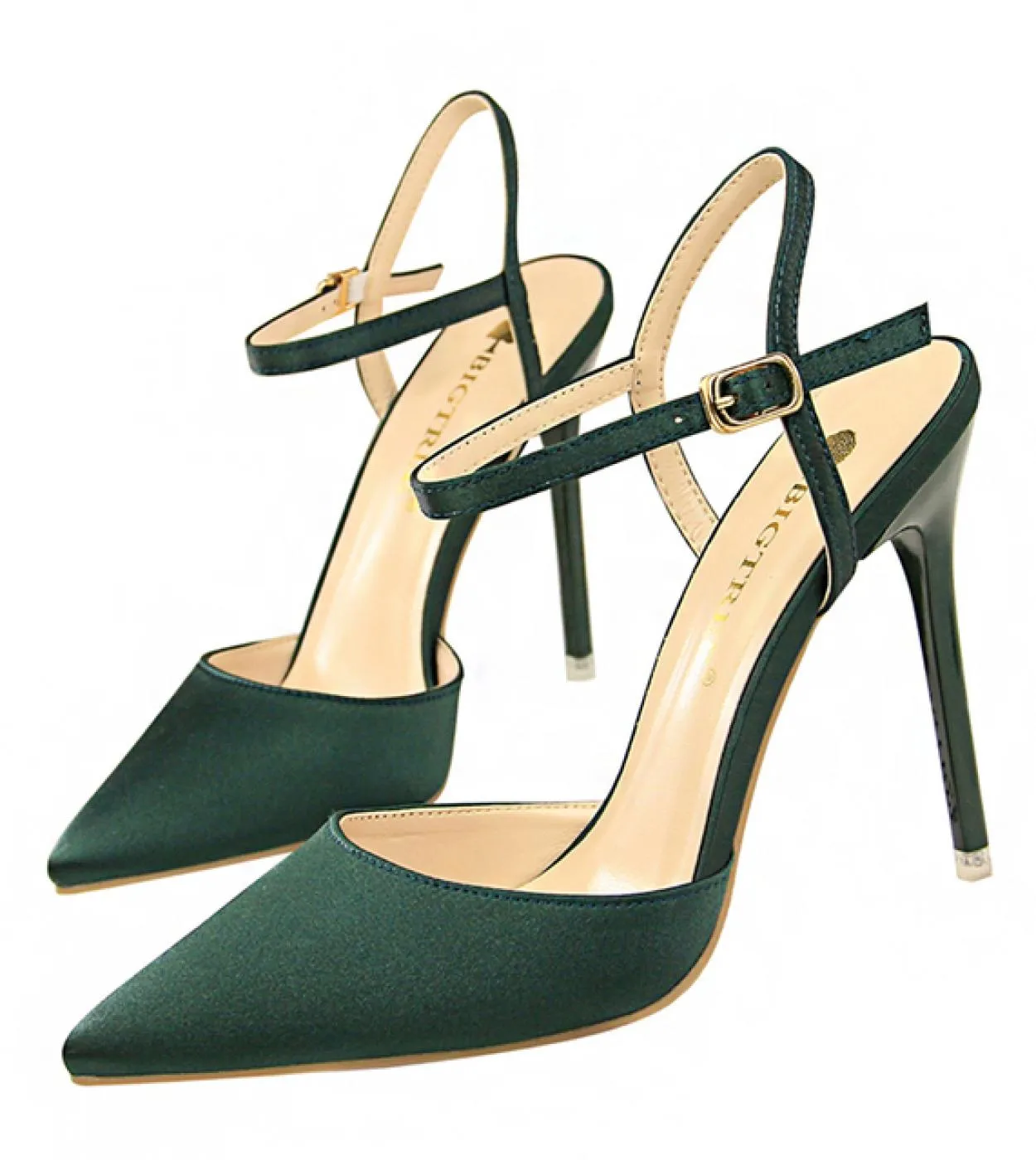 Sandali da donna 2023 Scarpe a punta concise 10,5 cm Tacchi alti Scarpe estive per donna Scarpe con tacco basso e sottile Scarpe