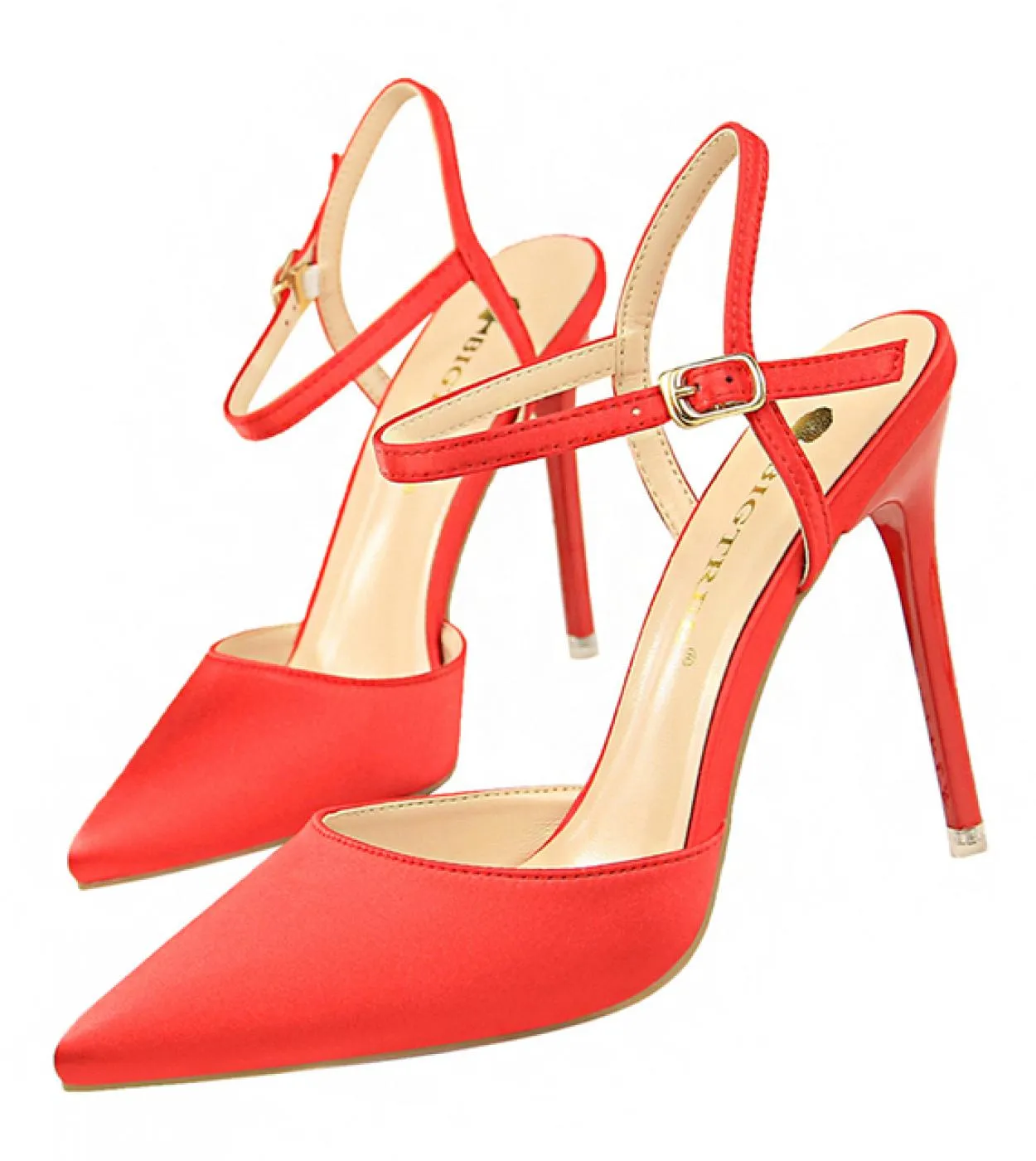 Sandali da donna 2023 Scarpe a punta concise 10,5 cm Tacchi alti Scarpe estive per donna Scarpe con tacco basso e sottile Scarpe