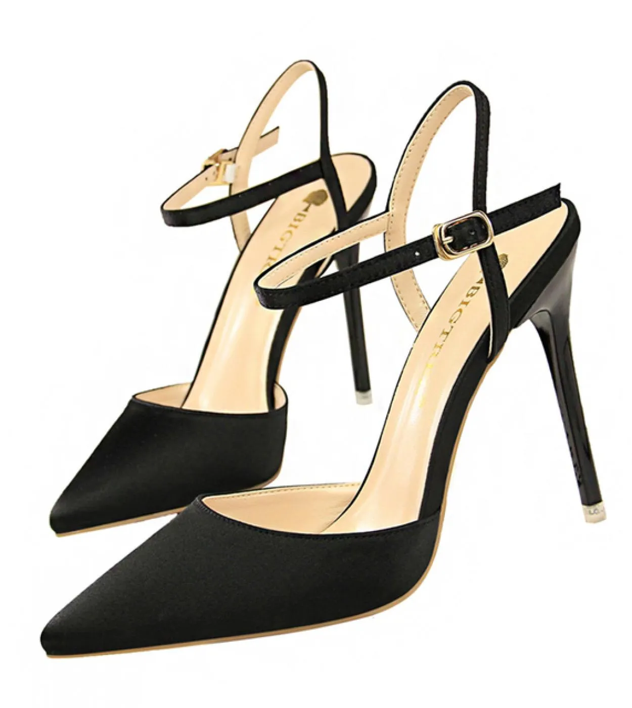 Sandali da donna 2023 Scarpe a punta concise 10,5 cm Tacchi alti Scarpe estive per donna Scarpe con tacco basso e sottile Scarpe
