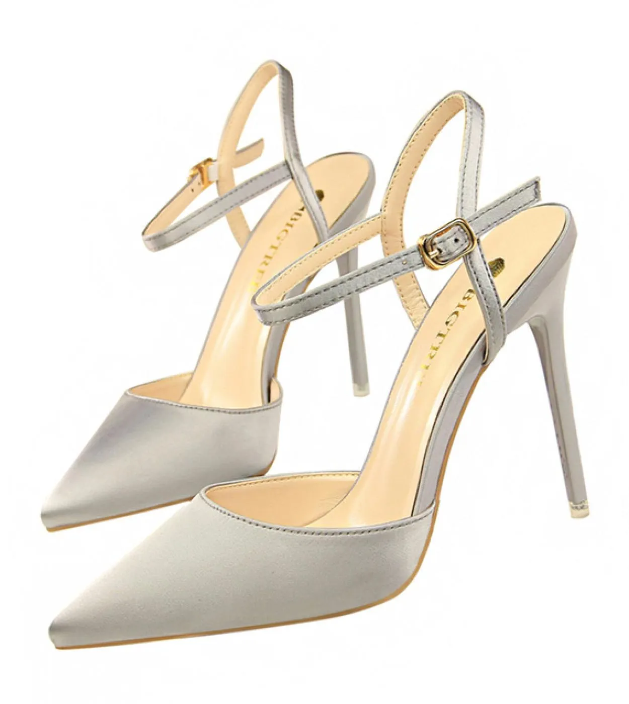 Sandali da donna 2023 Scarpe a punta concise 10,5 cm Tacchi alti Scarpe estive per donna Scarpe con tacco basso e sottile Scarpe
