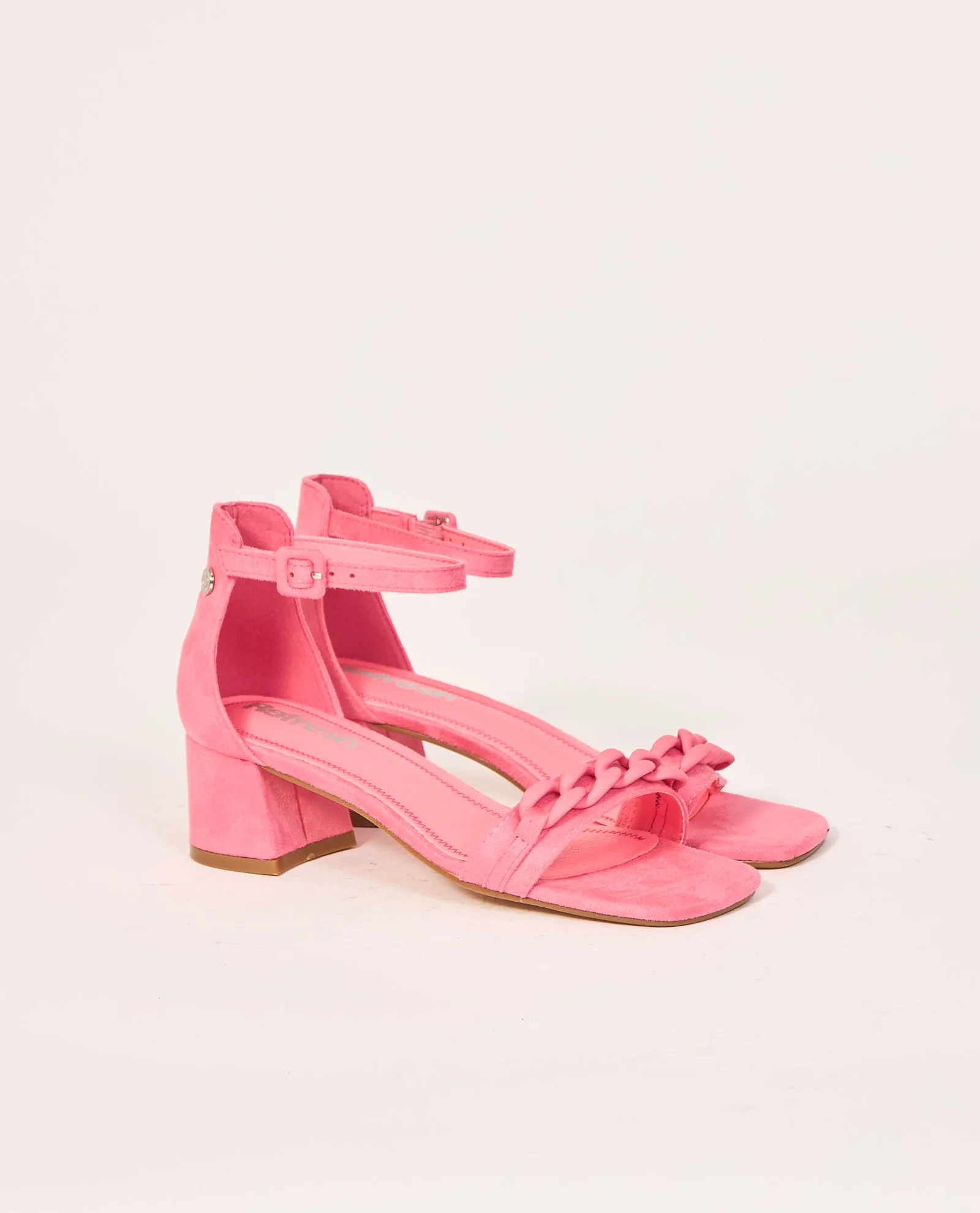 Sandali donna Refresh in pelle scamosciata
