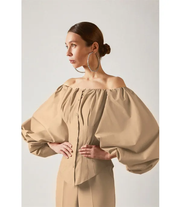 Scamiciato shoulderoff baloon