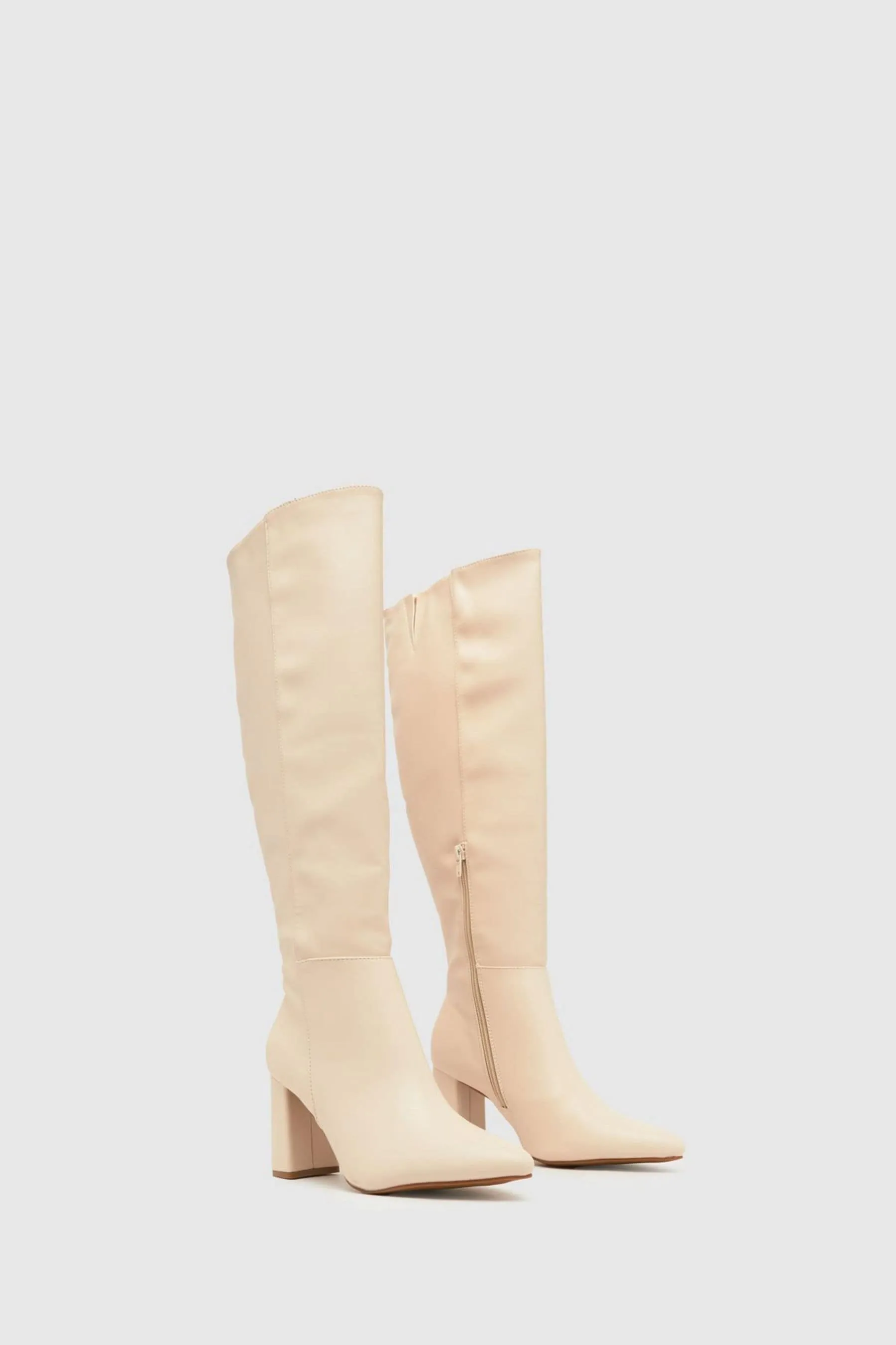 Schuh Cream - Dua - Stivali al ginocchio con tacco largo