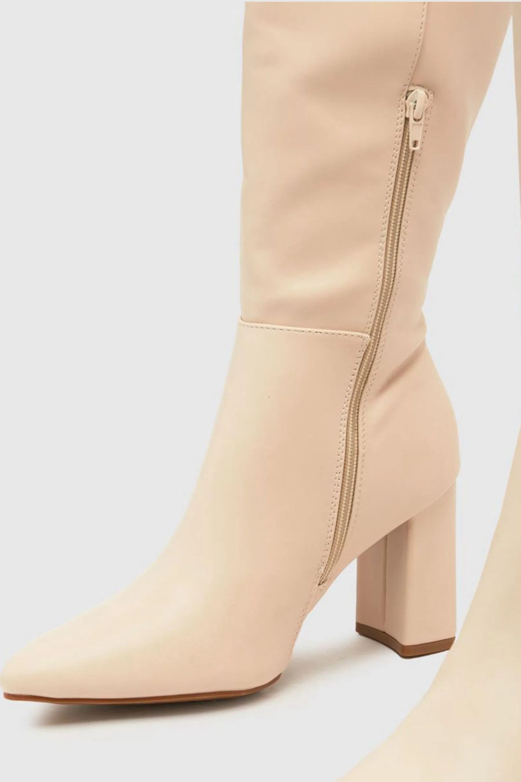 Schuh Cream - Dua - Stivali al ginocchio con tacco largo