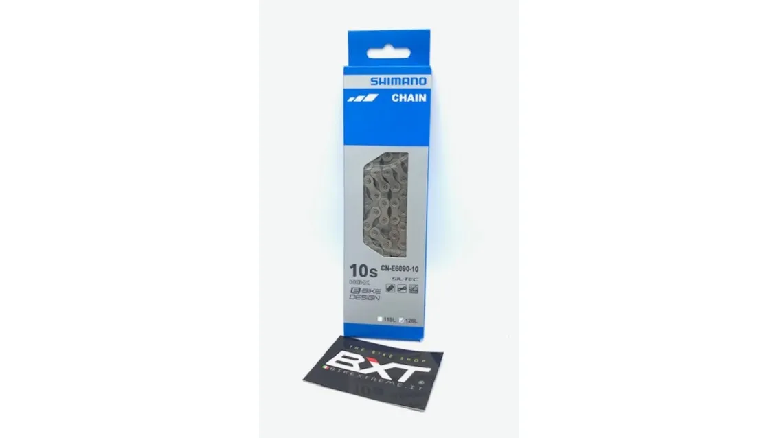 SHIMANO Catena 126 maglie CN-E6090 10v