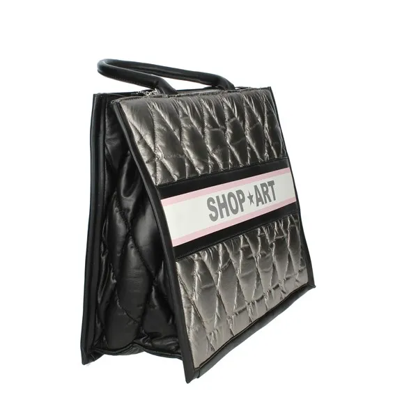 SHOP ART  BORSA A MANO SAAF220079 ANTRACITE