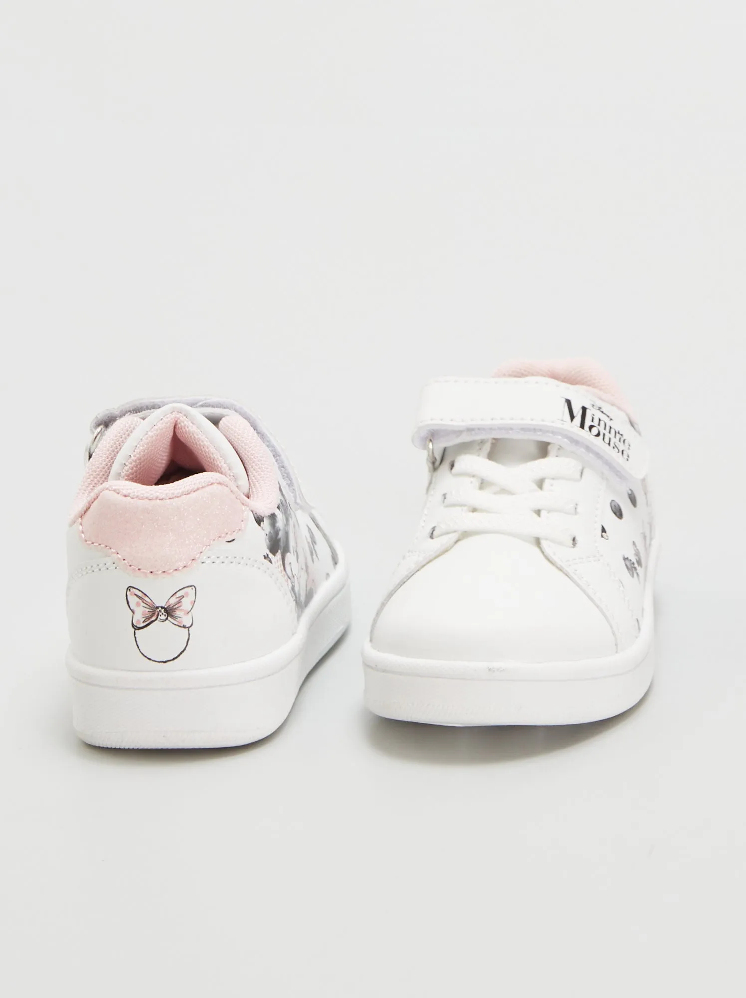 Sneakers con strappi 'Minnie' - BIANCO