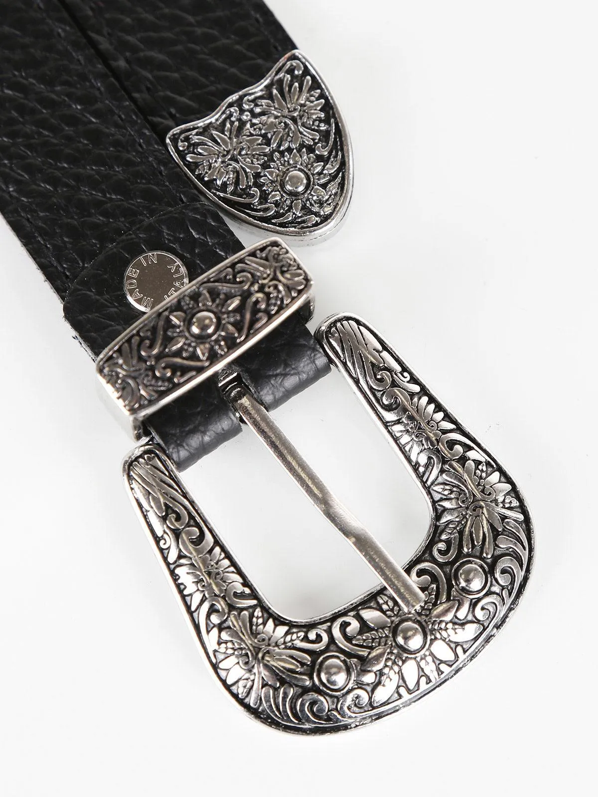 Solada Ceinture cowboy à gros oeillets