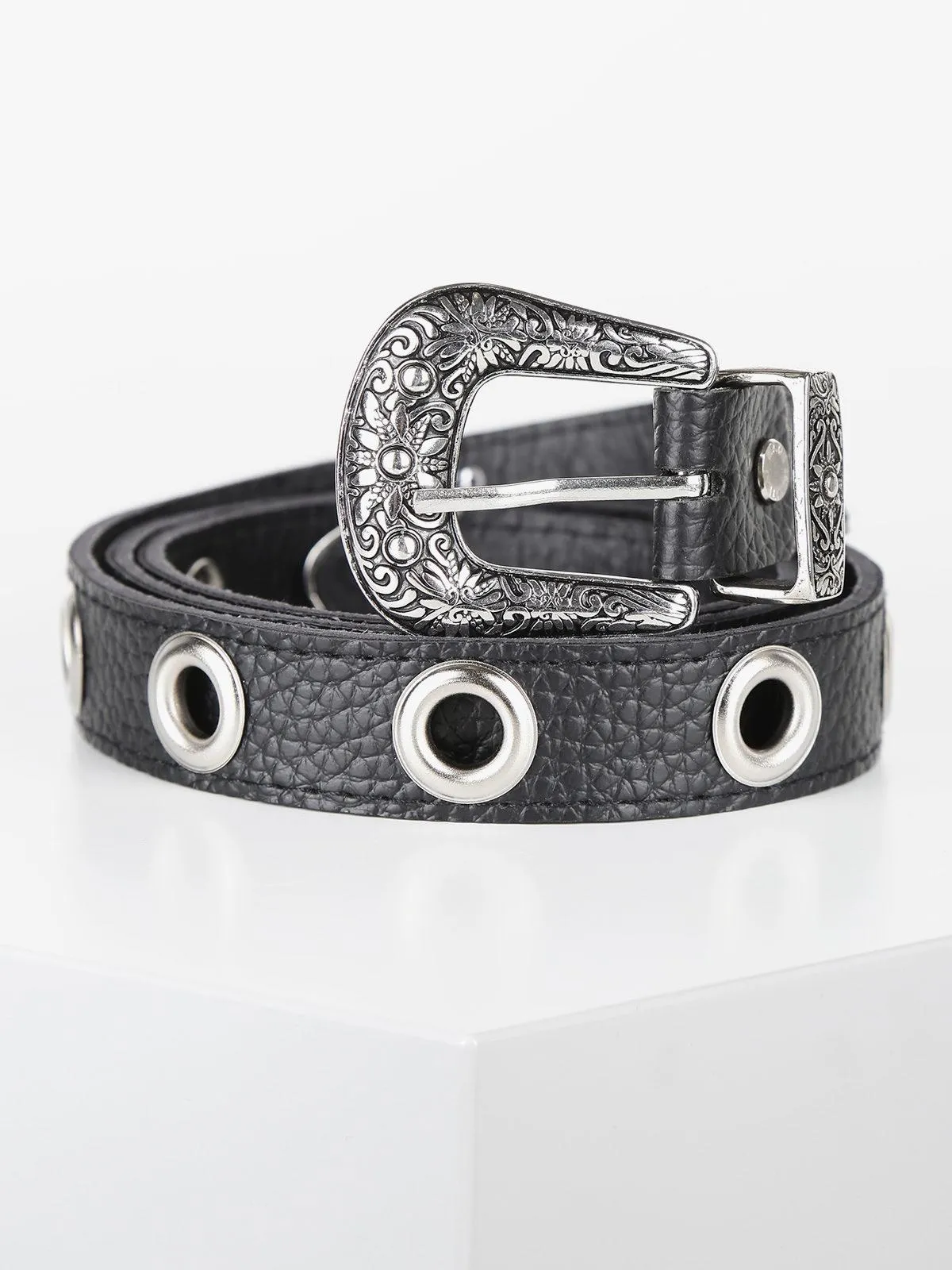 Solada Ceinture cowboy à gros oeillets