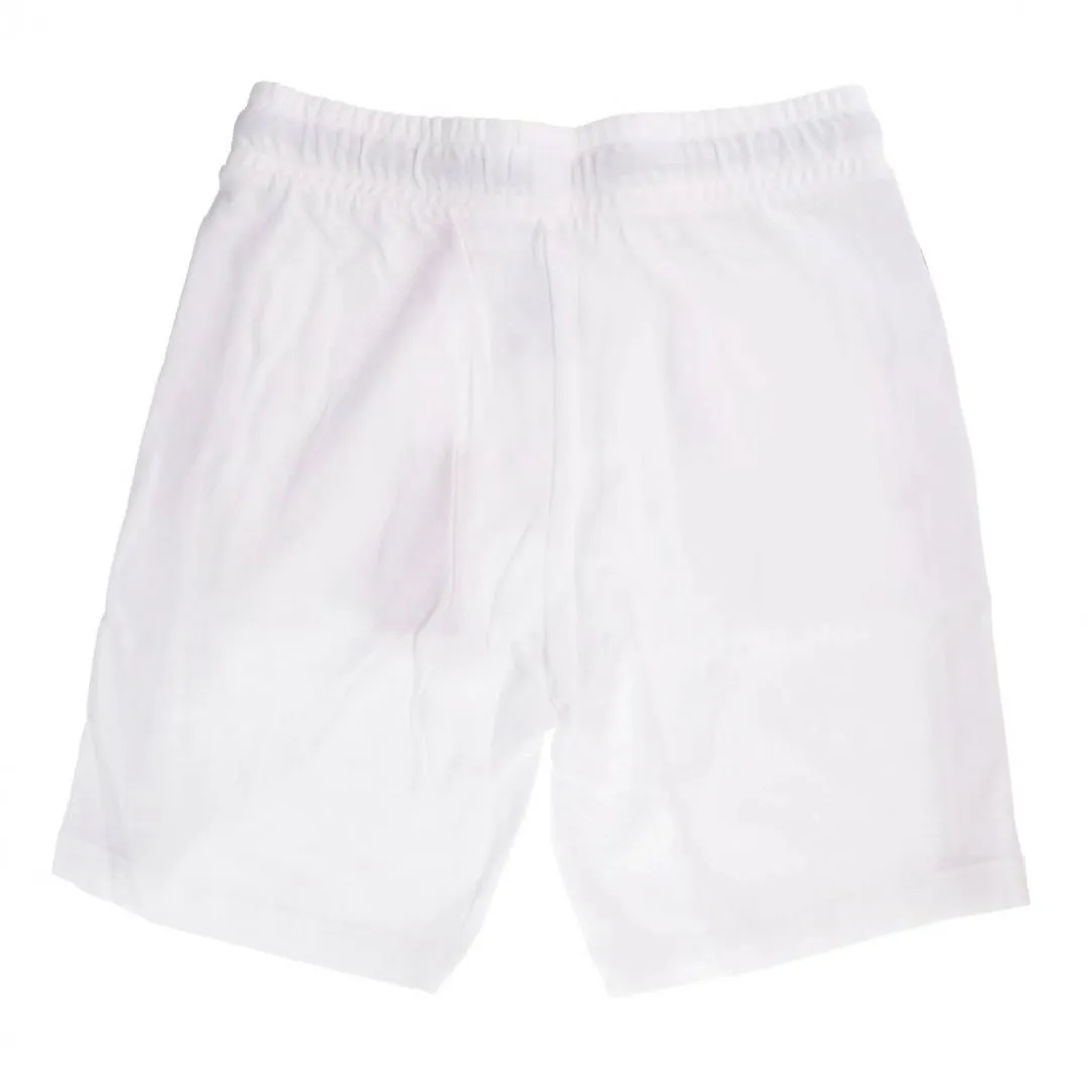 SPORTY LOGO SHORTS Bianco