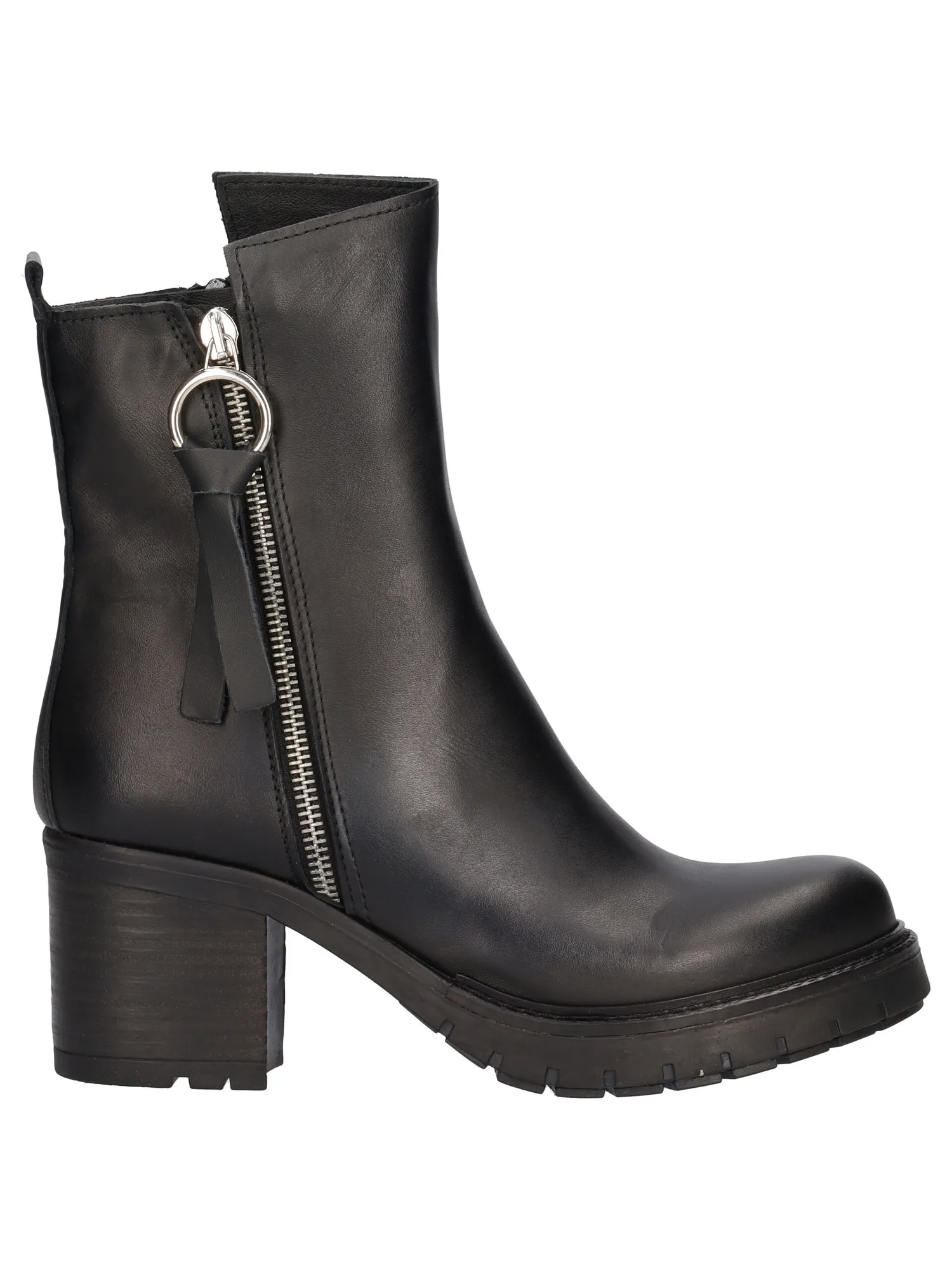 Stivaletto tacco largo Liviana da donna nero