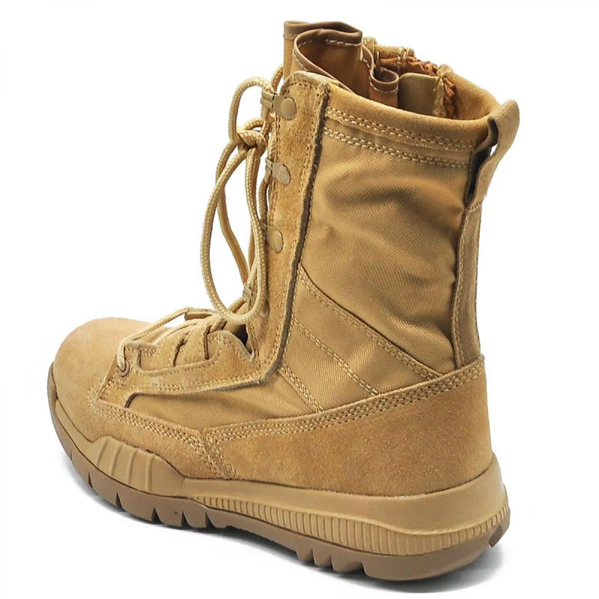 Stivali da combattimento retrò da uomo Primavera Autunno Stivali da combattimento con lacci da allenamento Scarpe da trekking al