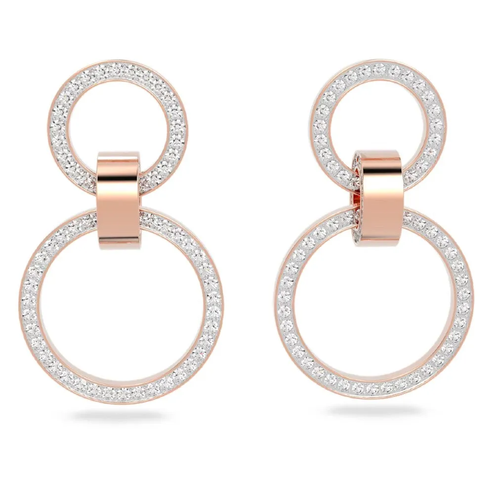 Swarovski Orecchini a cerchio Hollow