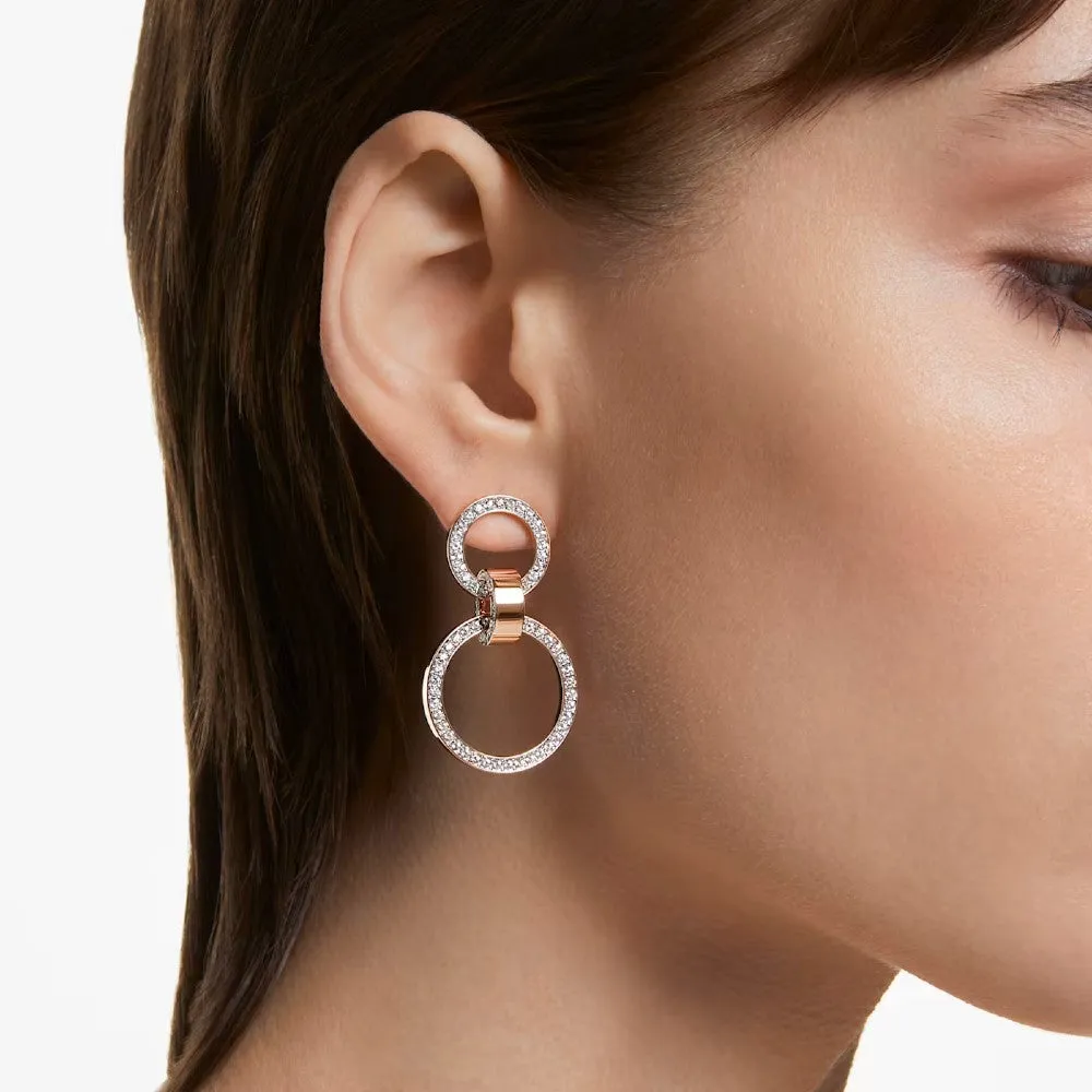 Swarovski Orecchini a cerchio Hollow