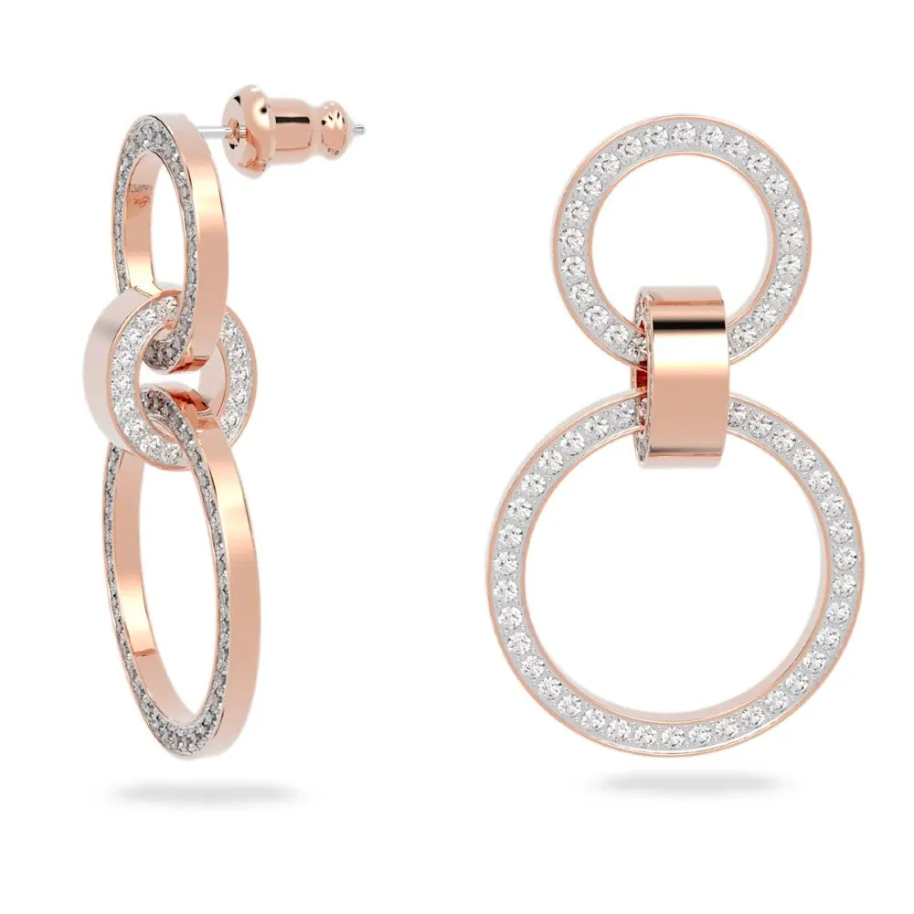 Swarovski Orecchini a cerchio Hollow