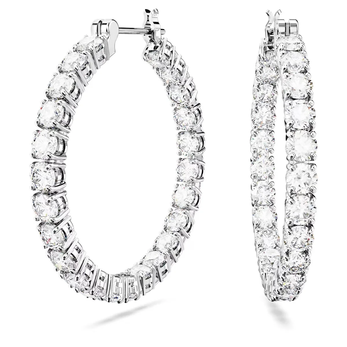 Swarovski Orecchini a cerchio Matrix