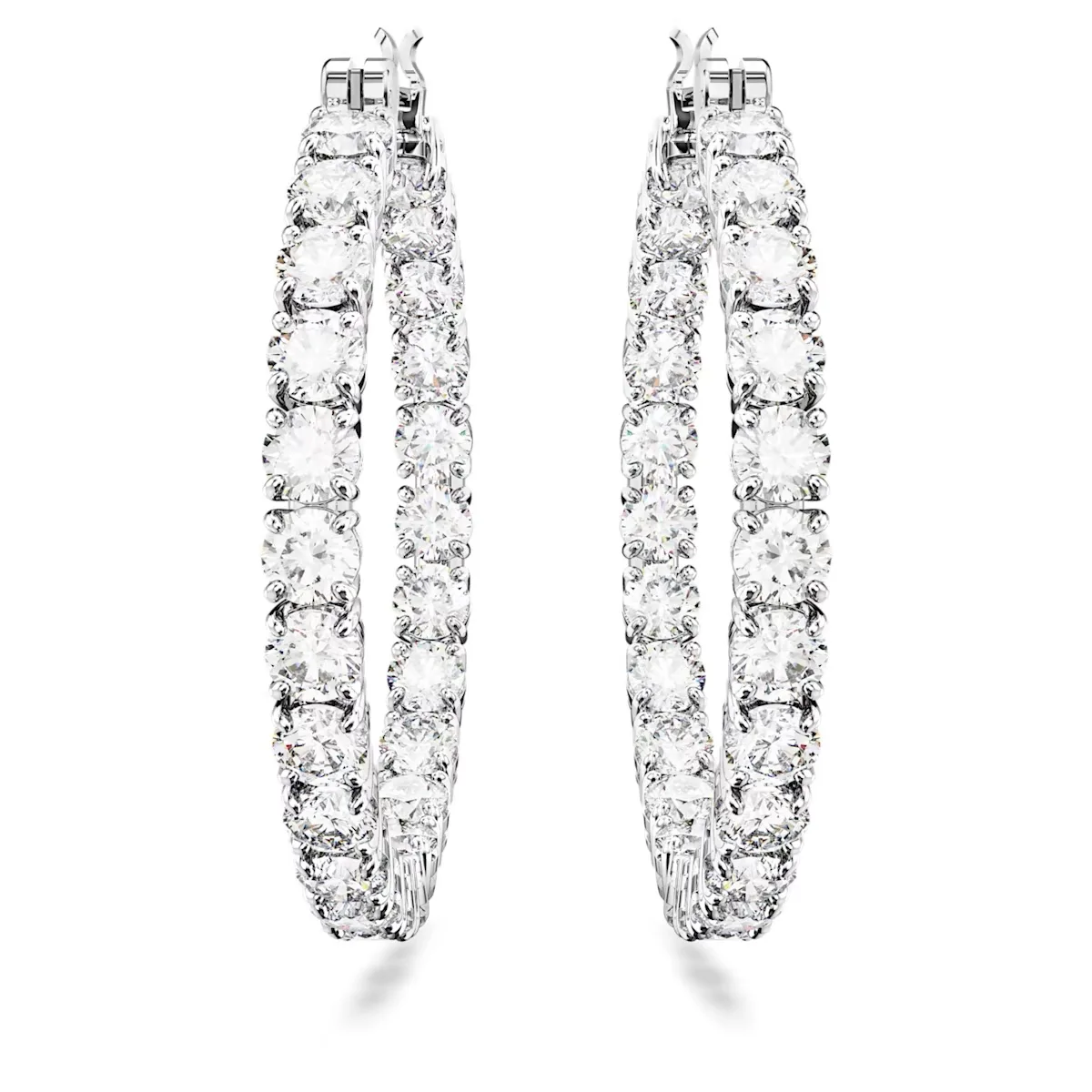 Swarovski Orecchini a cerchio Matrix