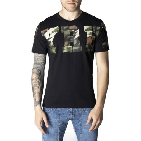 T-shirt Girocollo Uomo Pyrex 43036 Nero