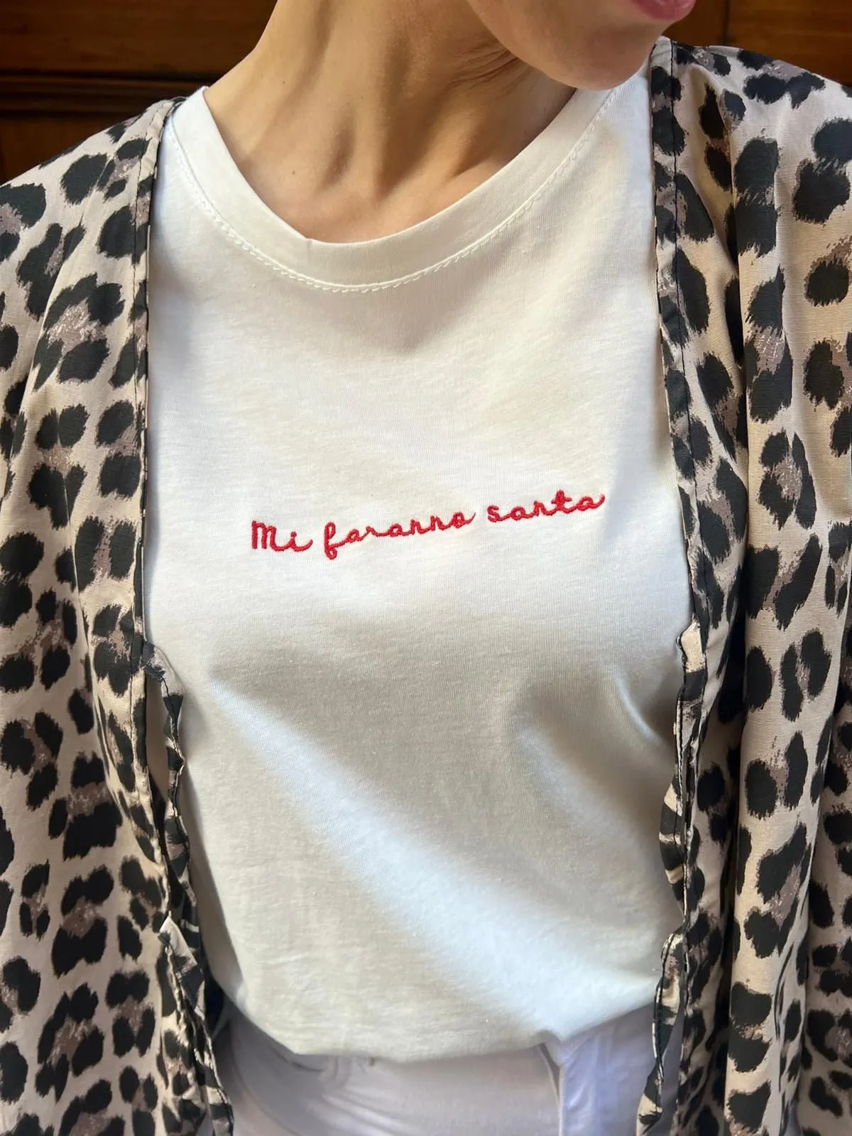 T-shirt Mi faranno santa