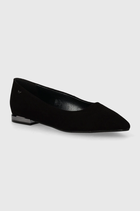Wojas ballerine in pelle scamosciata