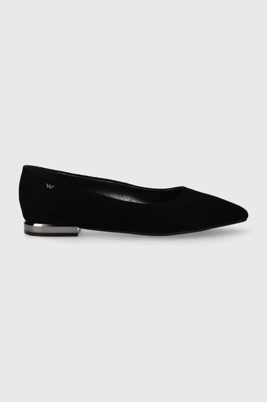 Wojas ballerine in pelle scamosciata