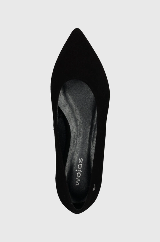 Wojas ballerine in pelle scamosciata